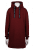 Nora Mikken KRISTINA Long Hoodie Burgundy - Sweatshirt & Camisolas com Capuz - 