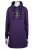 Nora Mikken KADRI WHITE Long Hoodie Purple - Sweatshirt & Camisolas com Capuz - 
