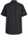 Motley Denim Zagreb Camisa de manga curta Antracite - Camisas - Camisas Homem Tamanhos Grandes