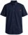 Motley Denim Zagreb Camisa de manga curta Azul marinho - Camisas - Camisas Homem Tamanhos Grandes