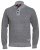 D555 Zane Sweater Grey - Sweatshirts & hoodies - Sweatshirt & Camisolas com Capuz tamanhos grandes