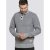 D555 Zane Sweater Grey - Sweatshirts & hoodies - Sweatshirt & Camisolas com Capuz tamanhos grandes