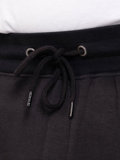 D555 Dexter 1 Cargo Jogger With Bear Embroidery TALL Preto - TALL calças de fato de treino - Calças de Treino TALL