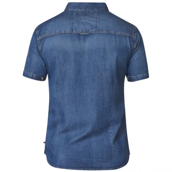 D555 Mike Denim Shirt - Camisas - Camisas Homem Tamanhos Grandes