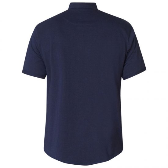 D555 Beaver Couture Jersey Shirt Navy - Camisas - Camisas Homem Tamanhos Grandes