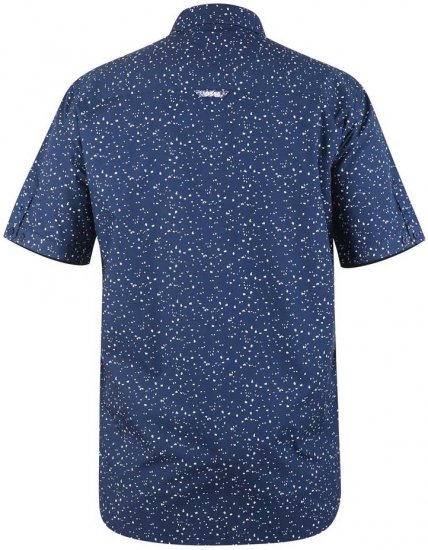 D555 FINDON Print Shirt - Camisas - Camisas Homem Tamanhos Grandes