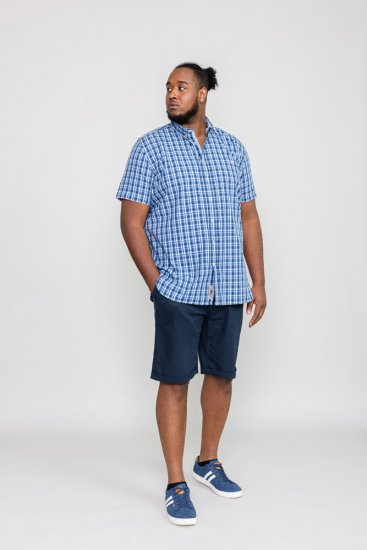 D555 CANFORD Shirt With Pocket - Camisas - Camisas Homem Tamanhos Grandes