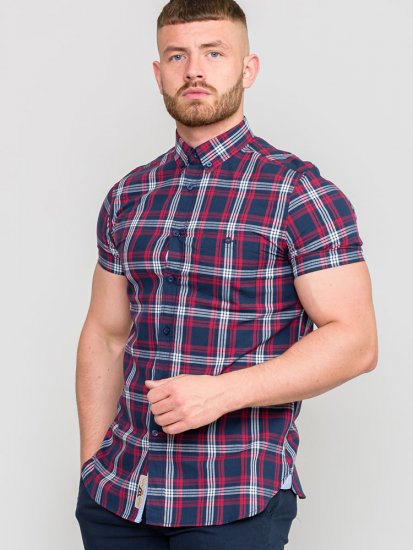 D555 RIPLEY Shirt With Pocket - Camisas - Camisas Homem Tamanhos Grandes