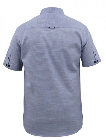 D555 Hadley S/S Micro Dog Tooth Check Shirt - Camisas - Camisas Homem Tamanhos Grandes