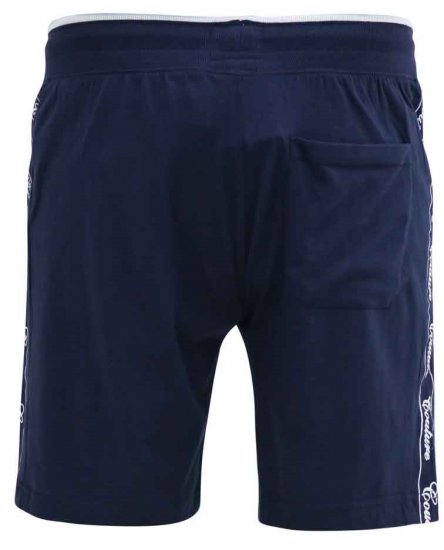 D555 Brantham Couture Elasticated Waistband Shorts Navy - Calças & calções de fato de treino - Calças de Fato de Treino Tamanhos Grandes 