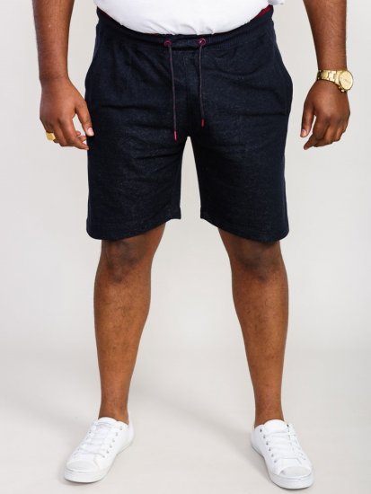 D555 Tunstall Elasticated Waist Sweatshorts Denim - Calças & calções de fato de treino - Calças de Fato de Treino Tamanhos Grandes 