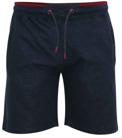D555 Tunstall Elasticated Waist Sweatshorts Denim - Calças & calções de fato de treino - Calças de Fato de Treino Tamanhos Grandes 