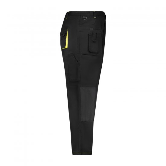 Adamo 109110 Calças De Trabalho Pretas - Roupa de trabalho - Roupa de Trabalho Tamanho Grande Homem