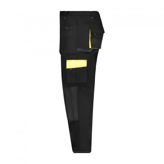 Adamo 109110 Calças De Trabalho Pretas - Roupa de trabalho - Roupa de Trabalho Tamanho Grande Homem