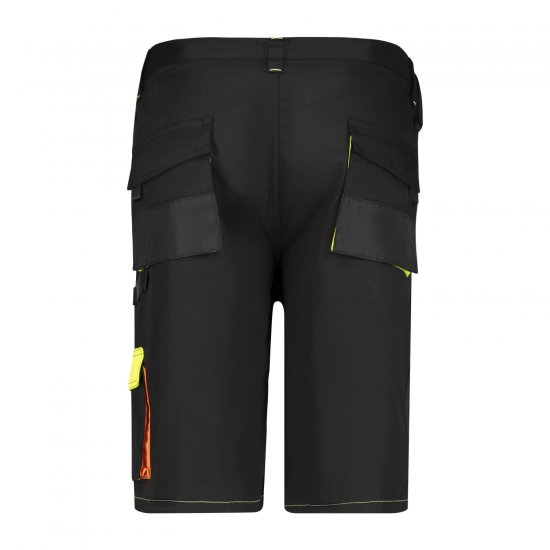 Adamo 109120 Calções De Trabalho Pretos - Roupa de trabalho - Roupa de Trabalho Tamanho Grande Homem