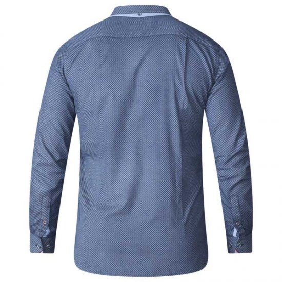 D555 Kermit Long Sleeve Printed Shirt - Camisas - Camisas Homem Tamanhos Grandes