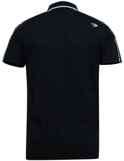 D555 Sussex Jersey Polo Shirt Dark Navy - Pólos - Pólos Tamanhos Grandes Homem