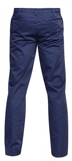 D555 Basilio Pants with elasticated waist Navy - Jeans & calças - Jeans & Calças Tamanhos Grandes Homem