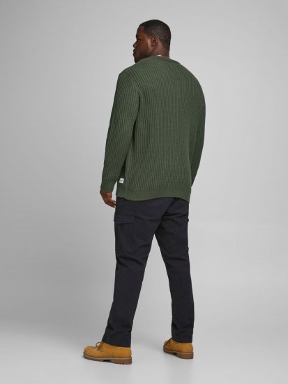 Jack & Jones JCOBRANDON Knit Forest - Sweatshirts & hoodies - Sweatshirt & Camisolas com Capuz tamanhos grandes