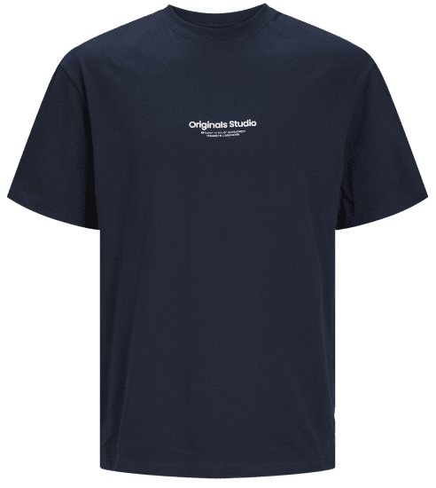 Jack & Jones JORVESTERBRO T-Shirt Sky Captain - T-shirts - T-shirts Homem Tamanhos Grandes