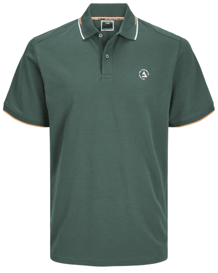 Jack & Jones JCOHASS LOGO Polo Sycamore - Pólos - Pólos Tamanhos Grandes Homem