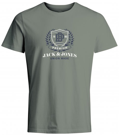 Jack & Jones JPRBLUCAMERON T-Shirt Laurel Wreath - T-shirts - T-shirts Homem Tamanhos Grandes