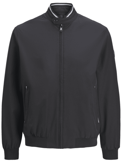 Jack & Jones Brook Bomber Black - Casacos - Casacos Homem Tamanhos Grandes