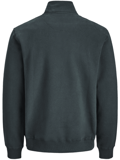 Jack & Jones Bleecker Branding High Neck Sweatshirt Forest River - Sweatshirts & hoodies - Sweatshirt & Camisolas com Capuz tamanhos grandes