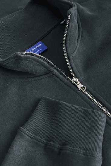 Jack & Jones Bleecker Branding High Neck Sweatshirt Forest River - Sweatshirts & hoodies - Sweatshirt & Camisolas com Capuz tamanhos grandes