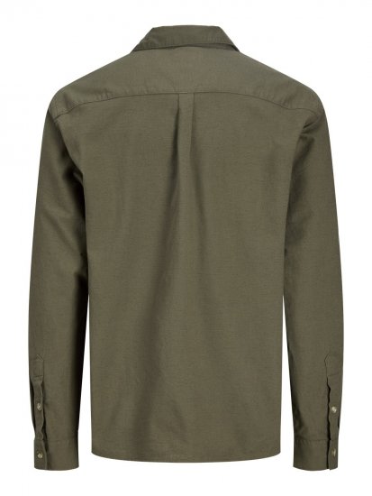 Jack & Jones Tristan Overshirt caqui - Camisas - Camisas Homem Tamanhos Grandes