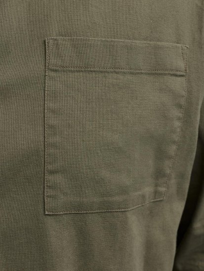 Jack & Jones Tristan Overshirt caqui - Camisas - Camisas Homem Tamanhos Grandes