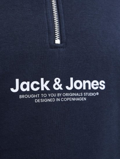 Jack & Jones Vesterbro fato de treino azul-marinho - Sweatshirts & hoodies - Sweatshirt & Camisolas com Capuz tamanhos grandes