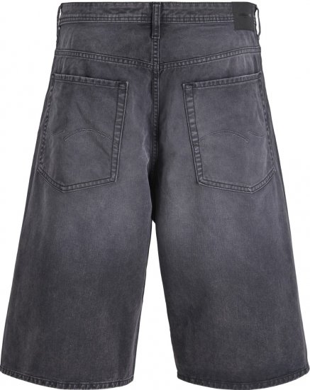 Jack & Jones Stowen Bronx Long Shorts Black - Calções - Calções Homem Tamanhos Grandes