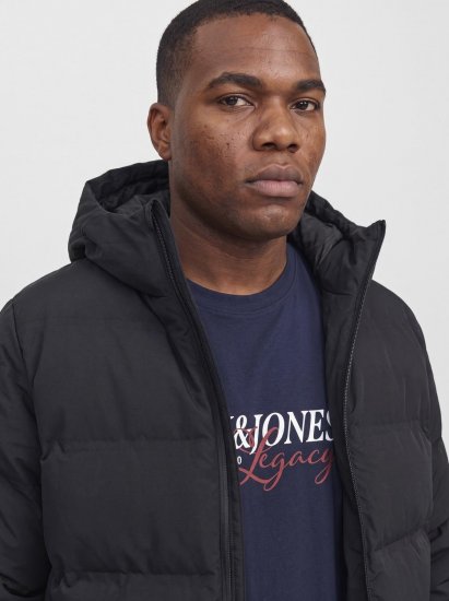 Jack & Jones Sage Casaco puffer Preto - Casacos - Casacos Homem Tamanhos Grandes