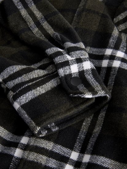 Jack & Jones Zac Teddy Sobrecamisa Verde - Casacos - Casacos Homem Tamanhos Grandes