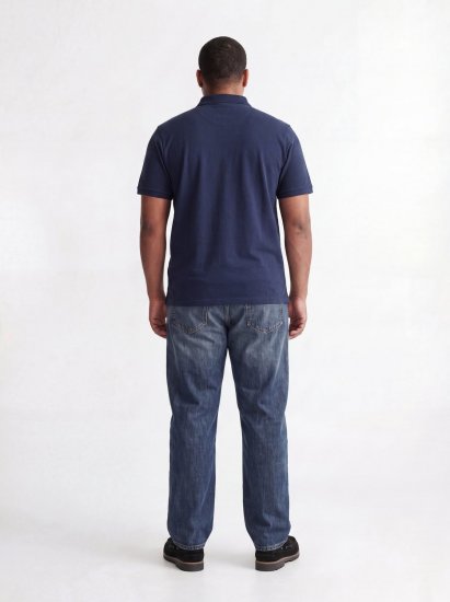 Jack & Jones Rush polo pack de 2 preto/azul-marinho - Pólos - Pólos Tamanhos Grandes Homem
