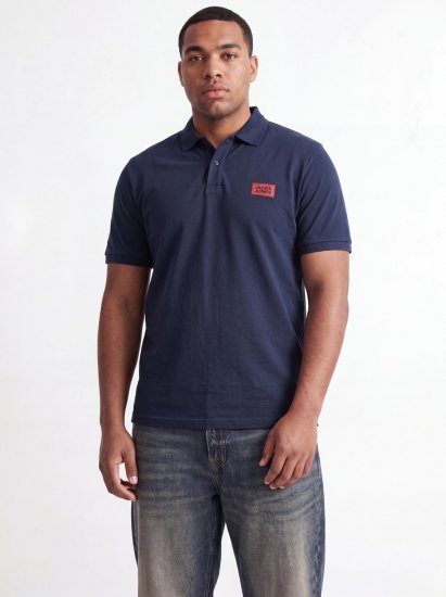 Jack & Jones Rush polo pack de 2 preto/azul-marinho - Pólos - Pólos Tamanhos Grandes Homem