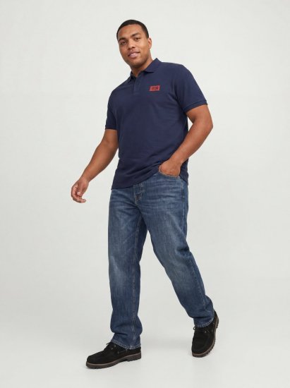 Jack & Jones Rush polo pack de 2 preto/azul-marinho - Pólos - Pólos Tamanhos Grandes Homem