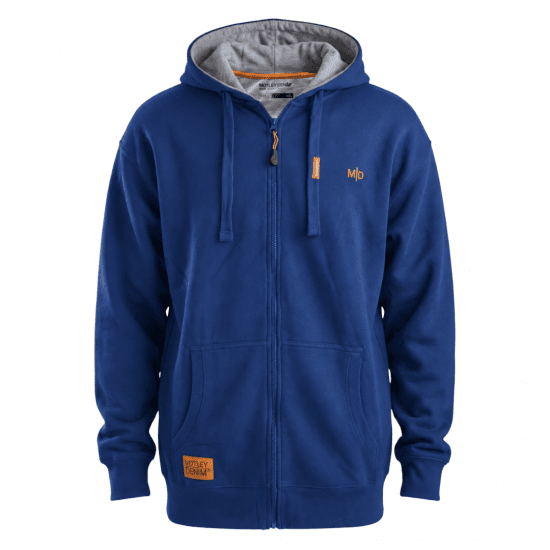 Motley Denim Copenhagen Hoodie Royal Blue - Sweatshirts & hoodies - Sweatshirt & Camisolas com Capuz tamanhos grandes