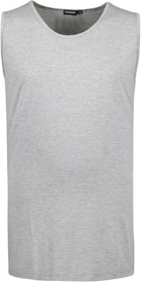 Adamo Rod Comfort Fit Tank Top Grey - T-shirts - T-shirts Homem Tamanhos Grandes