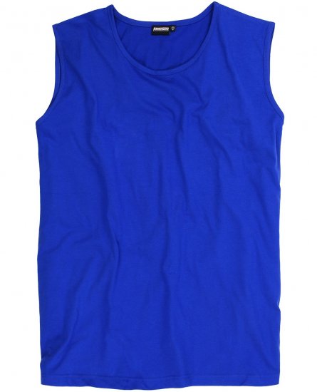 Adamo Rod Comfort Fit Tank Top Royal Blue - T-shirts - T-shirts Homem Tamanhos Grandes