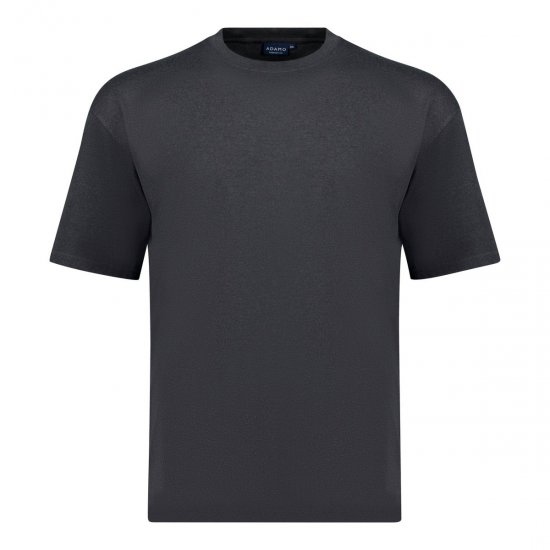 Adamo 129420 T-shirt pack de 2 Cinzento escuro mesclado - T-shirts - T-shirts Homem Tamanhos Grandes
