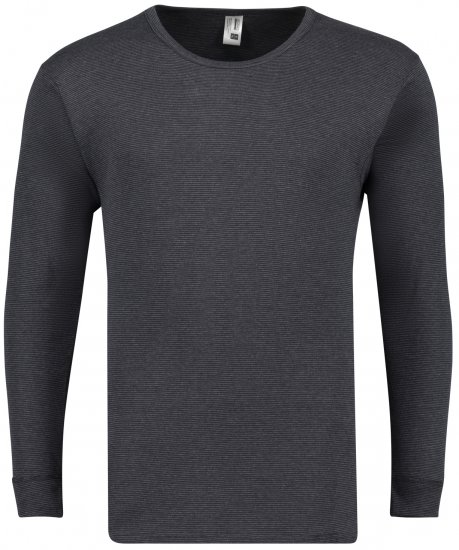 Adamo Jeans Long sleeve Under-T-shirt Black - Roupa Interior & natação - Roupa interior Homem Tamanhos Grandes
