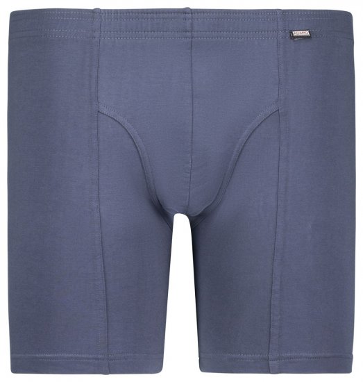 Adamo 129622 Boxers compridos pack de 2 Azul ganga - Roupa Interior & natação - Roupa interior Homem Tamanhos Grandes