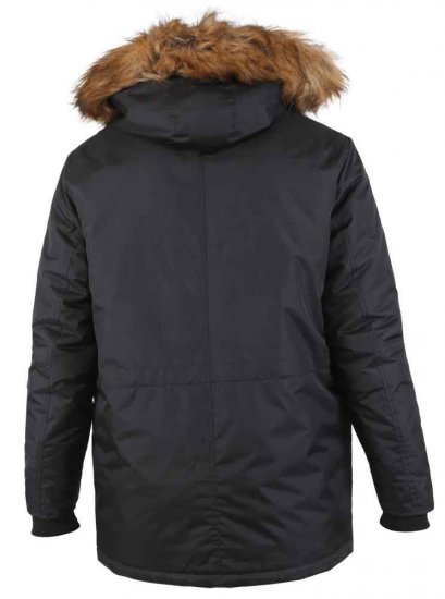 D555 Lovett Parka Black - Casacos - Casacos Homem Tamanhos Grandes