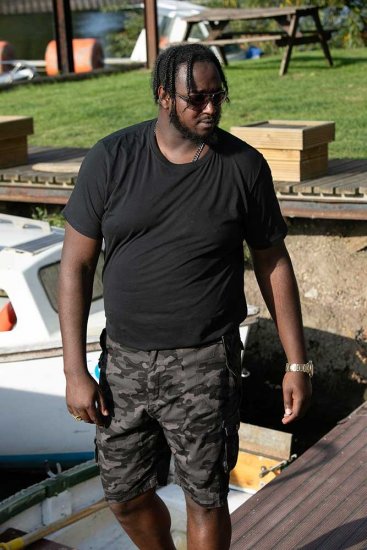 D555 ZAVIER Camo Cotton Cargo Shorts - Calções - Calções Homem Tamanhos Grandes