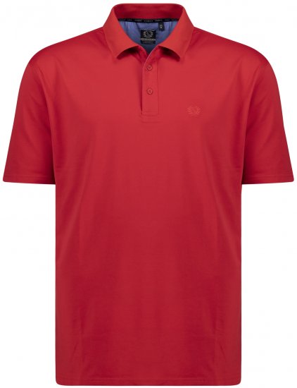 Adamo Picco Technical Sports Polo Red - Roupa desportiva & Outdoor - Roupa Desportiva Tamanhos Grandes
