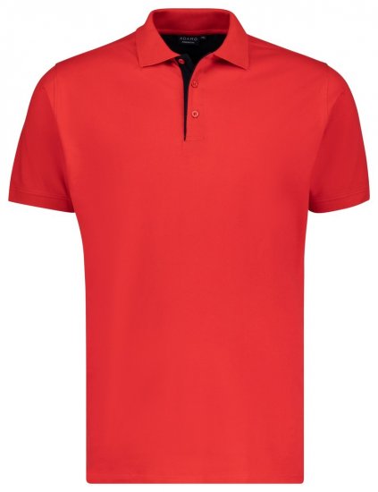 Adamo 139401 Polo Vermelho - Pólos - Pólos Tamanhos Grandes Homem