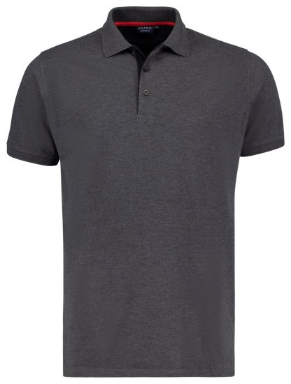Adamo 139401 Polo Cinzento escuro mesclado - Pólos - Pólos Tamanhos Grandes Homem