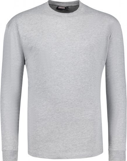 Adamo Floyd Comfort fit Long sleeve T-shirt Grey - T-shirts - T-shirts Homem Tamanhos Grandes
